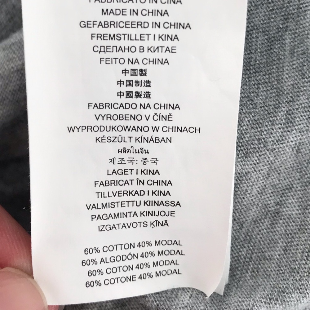 Michael Michael Kors Grey Lightweight T Shirt - Picture 5 of 6